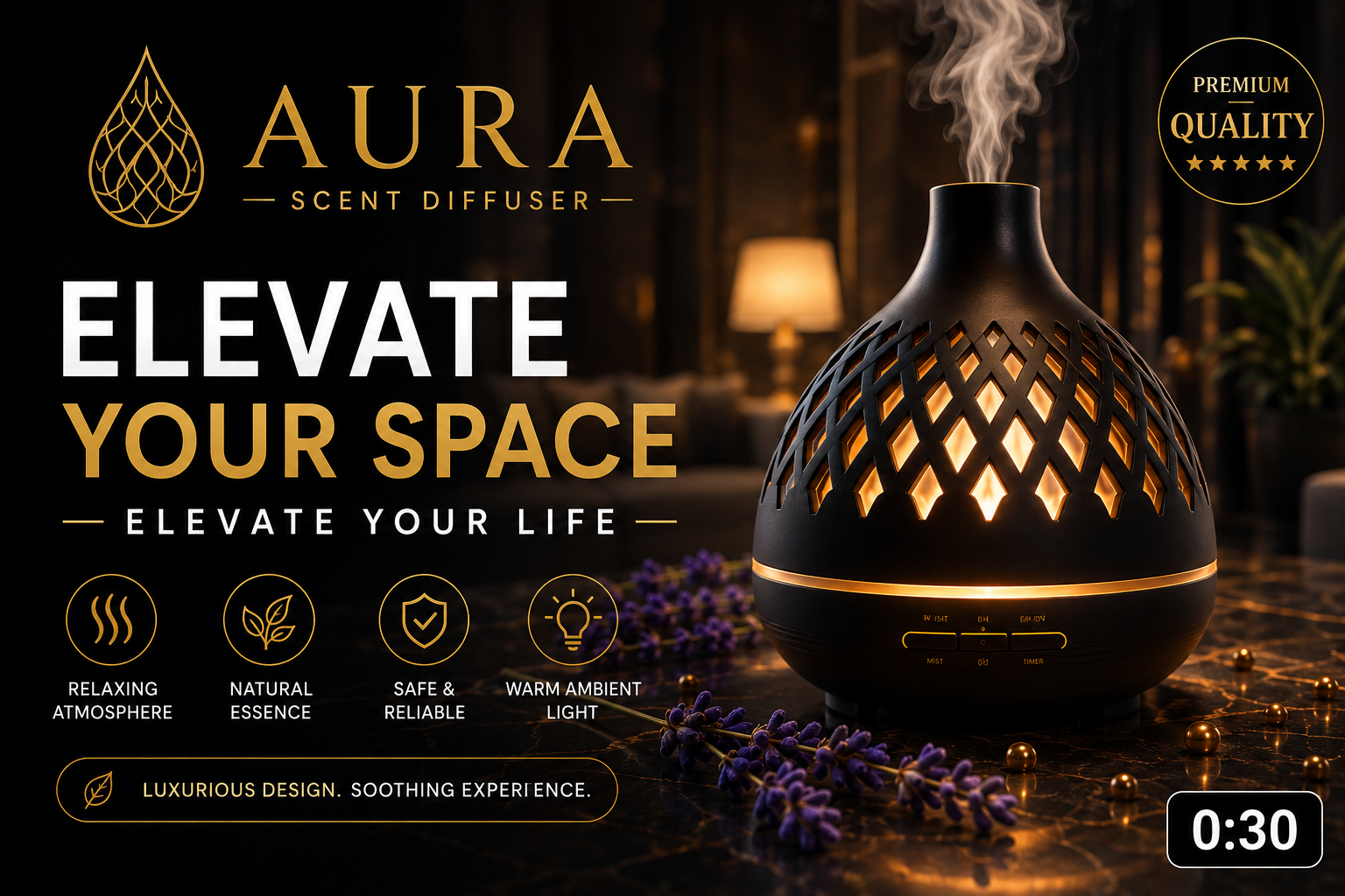 AURA Scent Diffuser Commercial