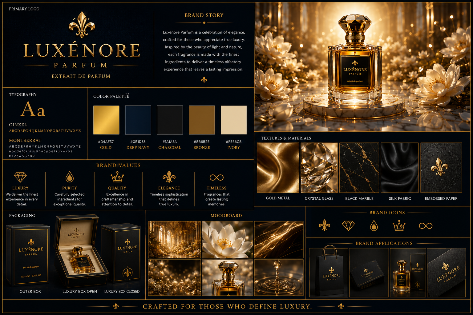 Luxénore Parfum – Crafted for Luxury — creative direction