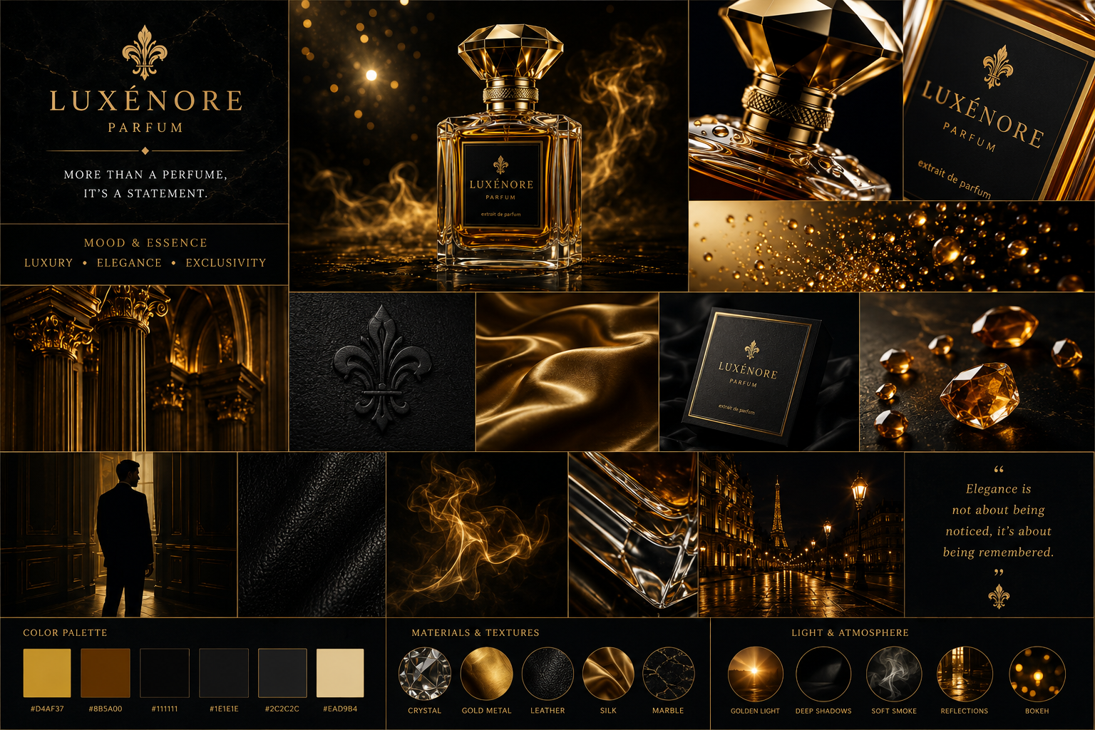 Luxénore Parfum — creative direction