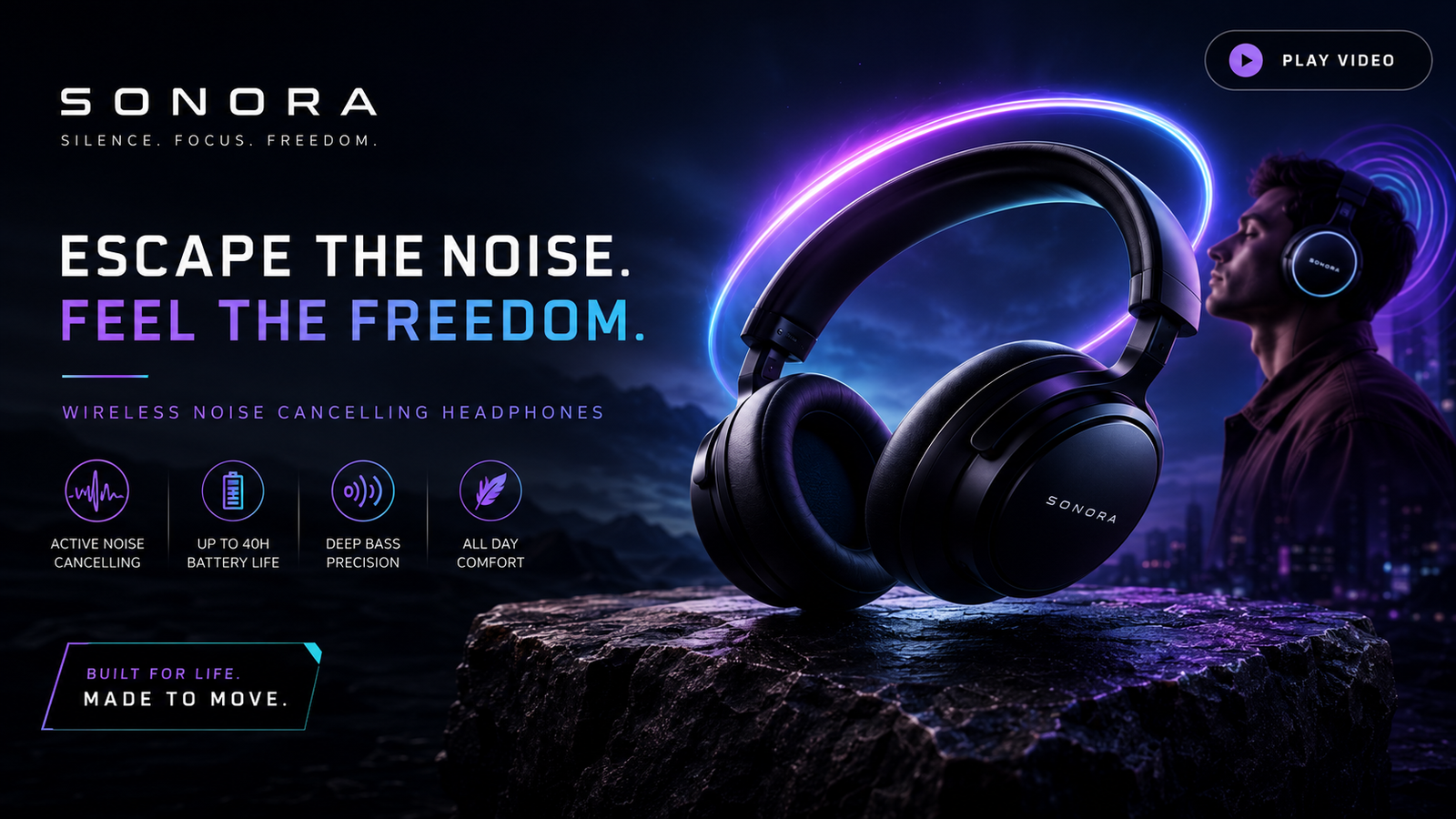 SONORA Wireless Headphones