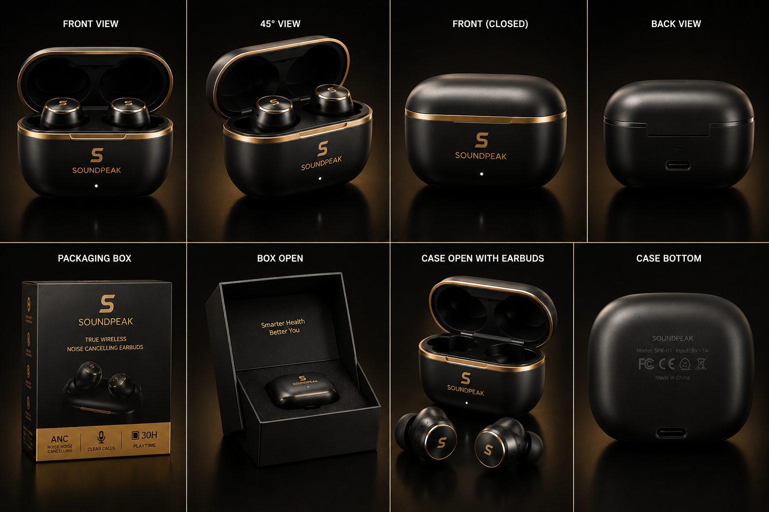 SoundPeak Earbuds — product presentation
