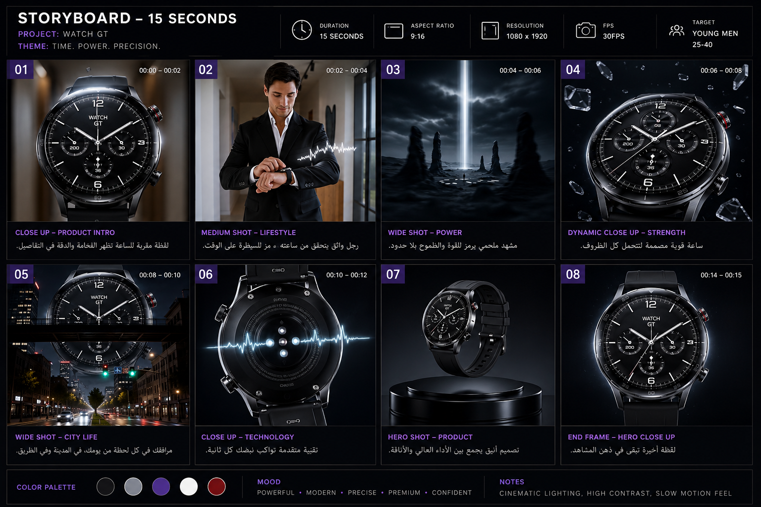 CHRONO GT — storyboard
